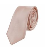 Prúdrovo-marhuľová slim kravata ORSI 4,5 cm