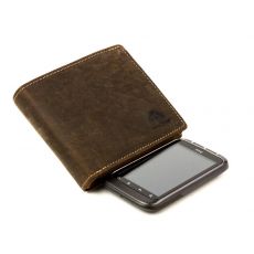 Peňaženka z brúsenej kože GreenBurry 1796-25 - hnedá