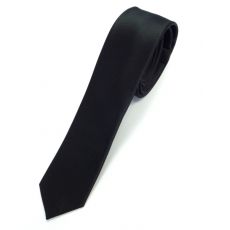 Čierna slim kravata 4,5 cm zn. ORSI