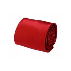 Červená saténová kravata 4000-100