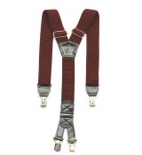 Traky športové unisex bordové 3,8 cm 40071