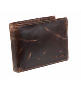 Peňaženka kožená voskovaná GreenLand MONTANA 177-25
