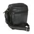 Malá crossbag taška 18x15x7 cm MERCUCIO čierna nappa