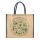Ekologická nákupná taška z juty GreenBurry, vzor YOGA
