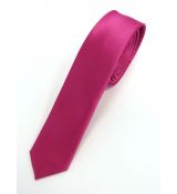 Cyklámenová slim kravata 4001-10