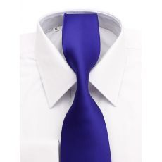 Modrá parížska slim kravata (7 cm)