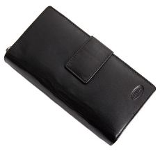 Dámska kožená super peňaženka BRANCO čierna