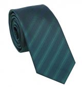 Modro-zelená slim kravata