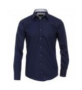 Modrá biznis košeľa VENTI (super slim) 44 košeľa