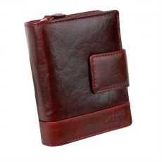 Kvalitná kožená peňaženka s prackou LAGEN 2077/T-WINE