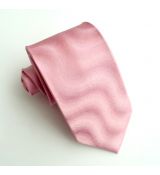Ružová V.I.P hodvábna kravata K60B
